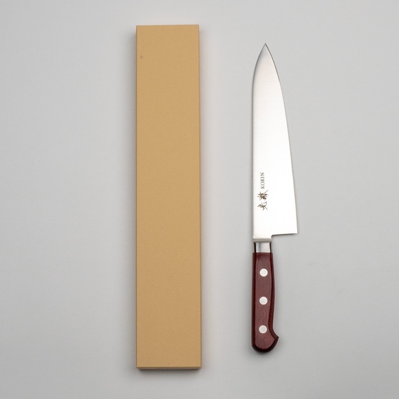 New Korin stainless steel Chef Knife with Wooden Handle - Picture 2 of 4